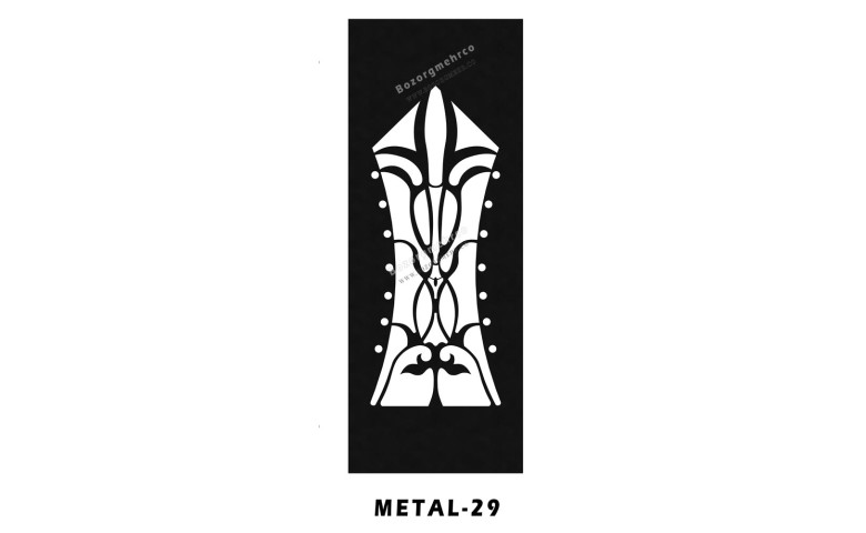 ورق فلزی لیزری کد M-29
